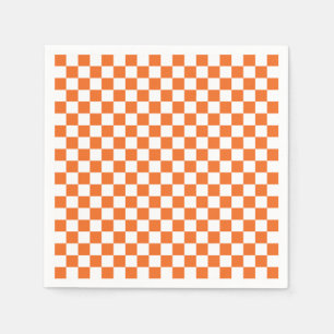 Serviette En Papier Tableau de bord orange