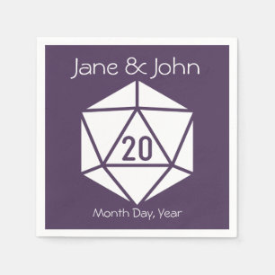 Serviette En Papier Tabletop Chic dans les serviettes violettes