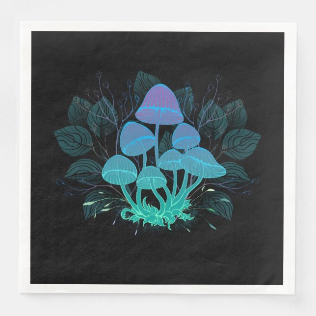 Serviette En Papier Tabourets dans Bushes (Devant)