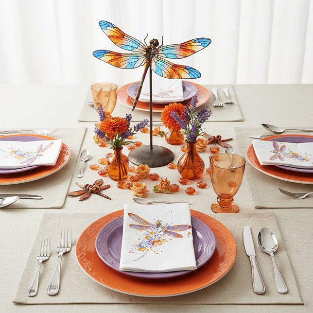 Serviette En Papier Tache de libellule (Créateur téléchargé)