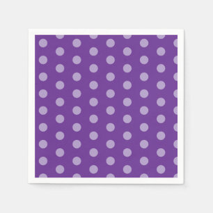 Serviette En Papier Taches violettes 