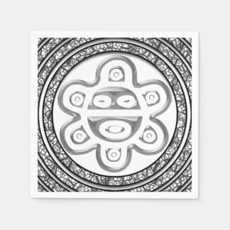 Serviette En Papier Taino Spiral Sun Napkins
