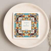 Talavera azulejo tuile vintage mariage mexicain
