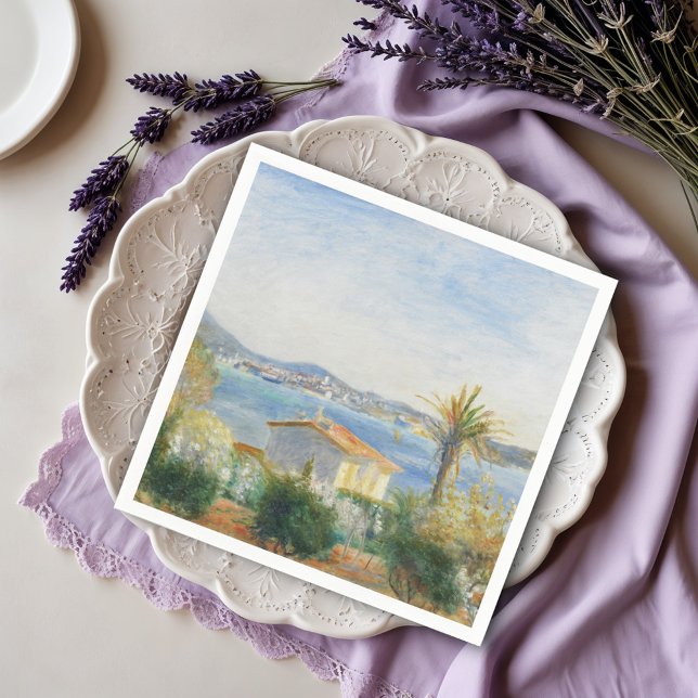 Serviette En Papier Tamaris, France par Auguste Renoir (Créateur téléchargé)