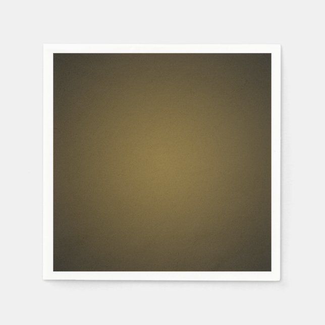 Serviette En Papier Tan tendance et noir Grainy Vignette (Devant)