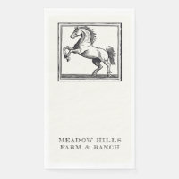 Tapis de bain pour cheval de style vintage avec te
