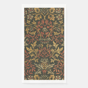 Serviette En Papier Tapisserie de jardin de fleurs de William Morris