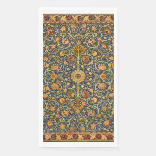 Serviette En Papier Tapisserie Navy du Parc Holland de William Morris