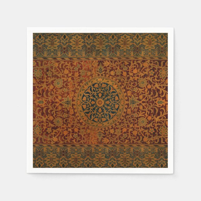 Serviette En Papier Tapisserie William Morris Tapisserie tapis (Devant)