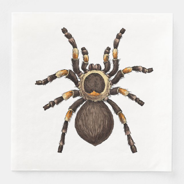 Serviette En Papier Tarantula (Devant)