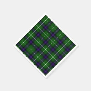 Serviette En Papier Tartan de Donald Macdonald de clan