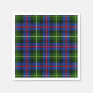 Serviette En Papier Tartan de Farquharson de clan