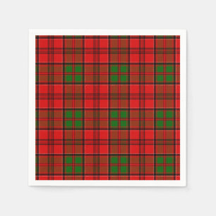 Serviette En Papier Tartan de Grant de clan
