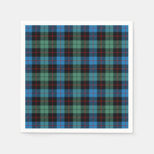 Serviette En Papier Tartan de Guthrie de clan