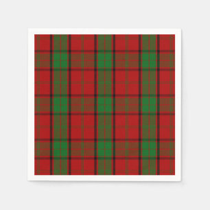 Serviette En Papier Tartan de Maxwell de clan