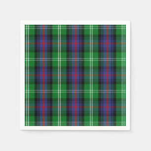 Serviette En Papier Tartan de Sutherland de clan