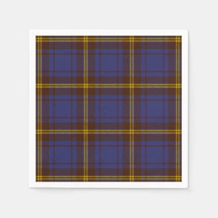 Serviette En Papier Tartan d'Irlandais de Sligo du comté