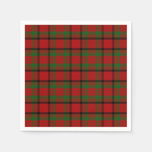 Serviette En Papier Tartan irlandais Tipperary (Devant)
