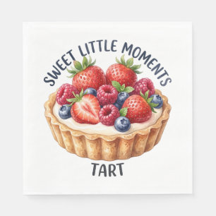 Serviette En Papier Tarte aux fruits de baie Moments sucrés