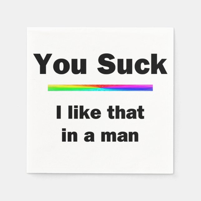 Serviette En Papier T'as marre (Devant)