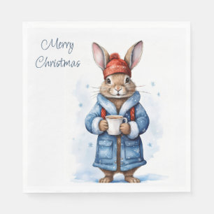 Serviette En Papier Tasse de Chocolat Chaud 