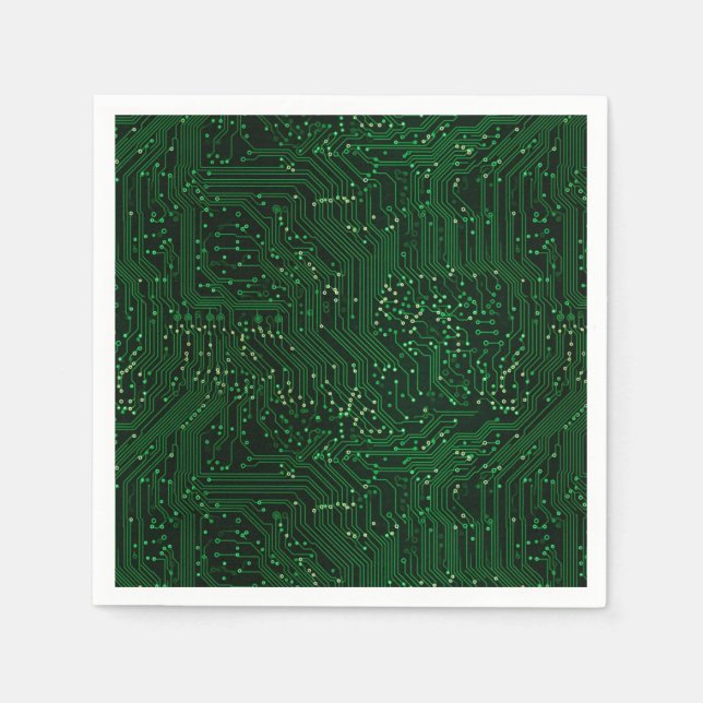 Serviette En Papier Technologies de puces de haute technologie (Devant)