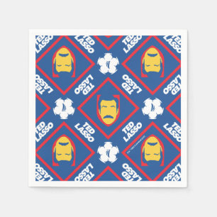 Serviette En Papier Ted Lasso Motif