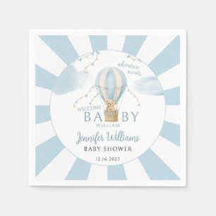 Serviette En Papier Teddy ours chaud ballon gonflable bébé garçon douc