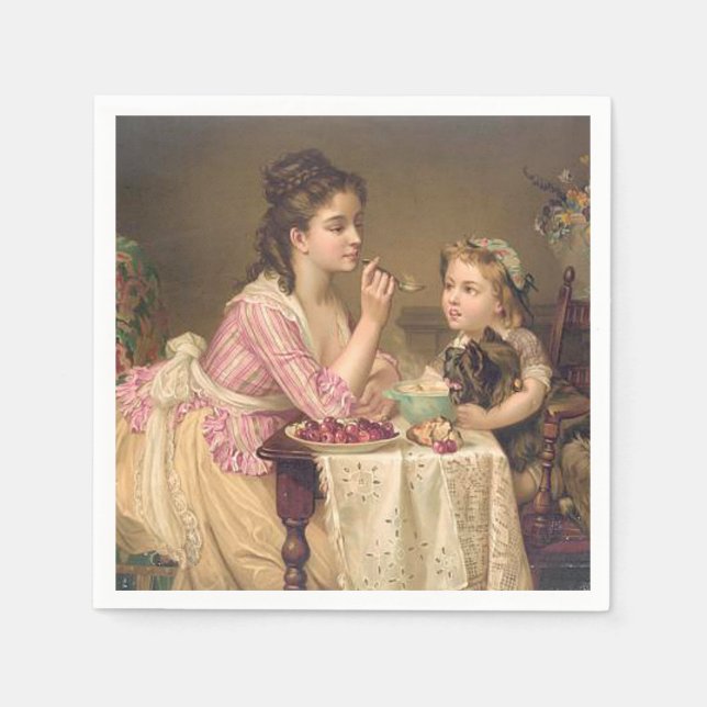 Serviette En Papier TEE Americana Breakfast (Devant)