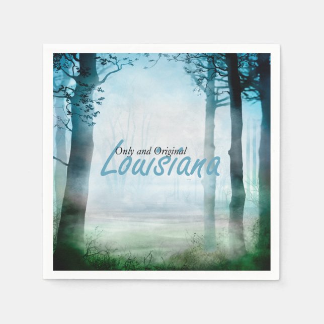 Serviette En Papier TEE Louisiana (Devant)