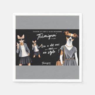 SERVIETTE EN PAPIER TEEMIGNON