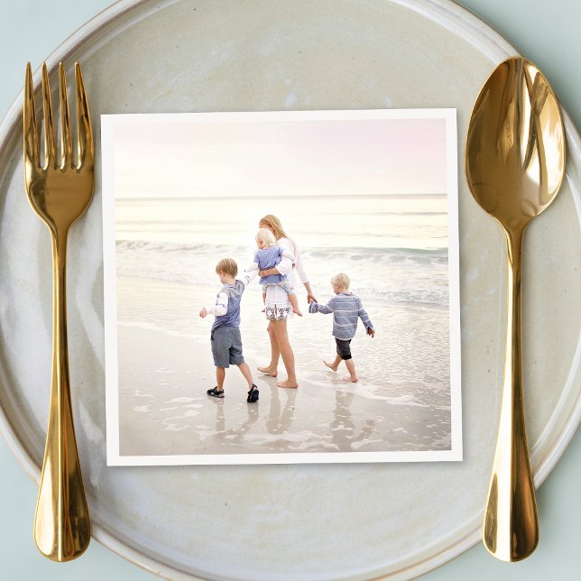 Serviette En Papier Téléchargement d'image personnalisée complète (Créateur téléchargé)