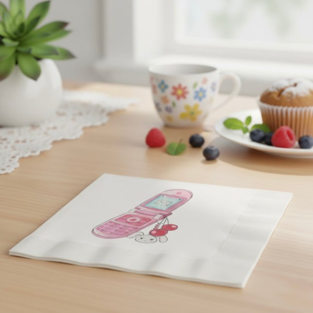 Serviette En Papier Téléphone portable (Créateur téléchargé)