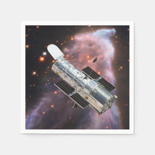 Serviette En Papier Télescope spatial Hubble (Devant)