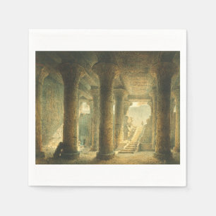 Serviette En Papier Temple ancien égyptien d'Esna