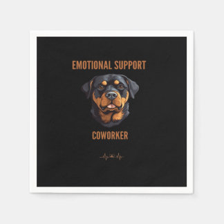Serviette En Papier Tendance de collaborateur d'aide émotionnelle et c