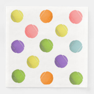 Serviette En Papier Tennis