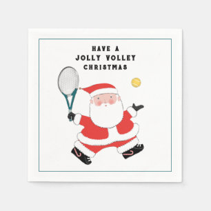 Serviette En Papier Tennis Christmas Holiday Party