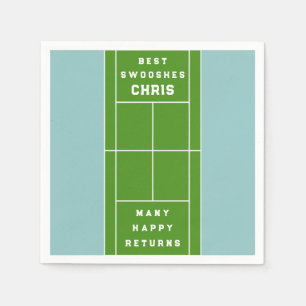 Serviette En Papier Tennis Party