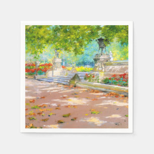 Serviette En Papier Terrasse vintage, Prospect Park (1887) dessin