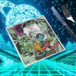 Serviette En Papier Terre Années Anniversaire Sci-Fi vintage BD scienc<br><div class="desc">Pour fêter n'importe quel anniversaire dans la galaxie ou au-delà. Pour les fans de Science Fiction et les anciens Aliens,  la bande dessinée vintage et tout ce qui est Sci-Fi. Habille-toi dans ton costume d'espace préféré,  et fais la fête la nuit.</div>
