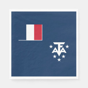 Serviette En Papier Terres australes françaises de l'Antarctique