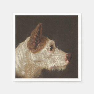 Serviette En Papier Terrier Dog's Head (par James Ward)