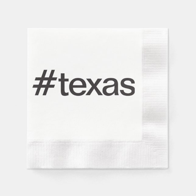 Serviette En Papier texas (Devant)