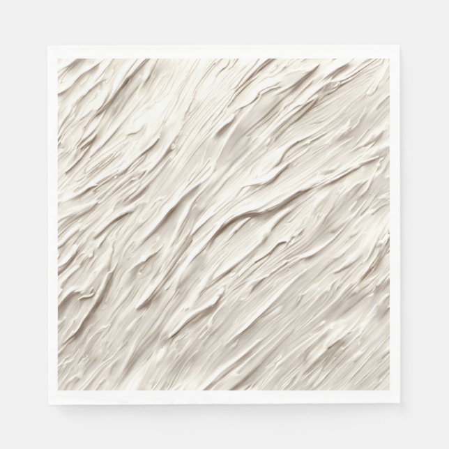 Serviette En Papier Texture d'ivoire abstrait (Devant)