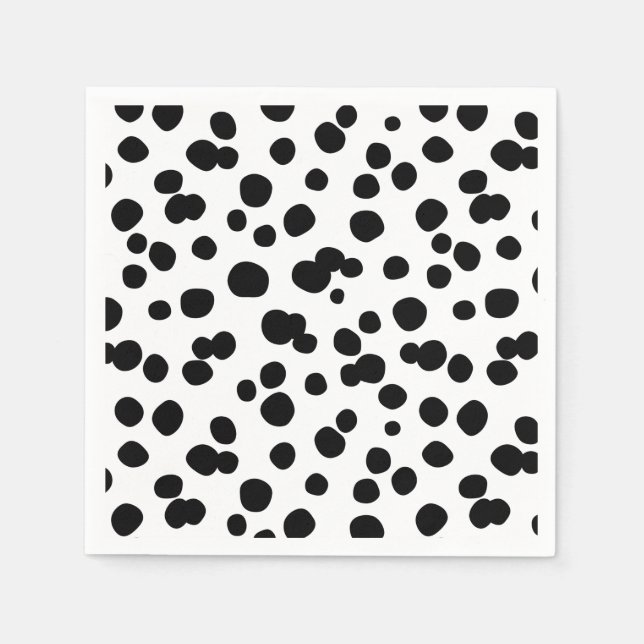 Serviette En Papier Texture du dessin animé animal (Devant)