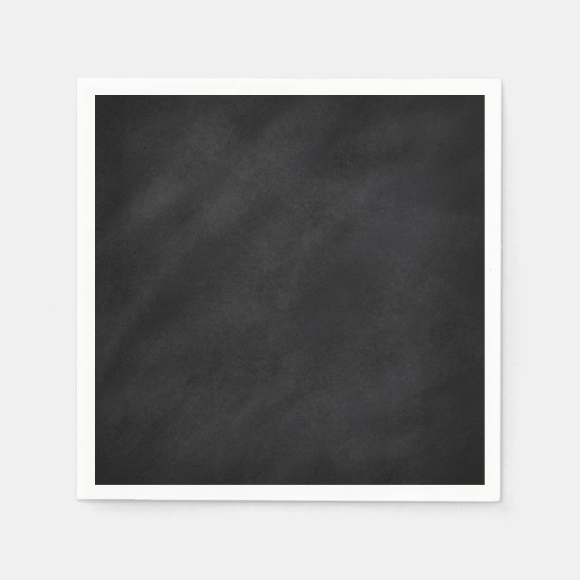 Serviette En Papier Texture du tableau noir rétro (Devant)