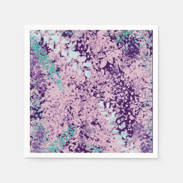 Serviette En Papier textured abstract  (Devant)