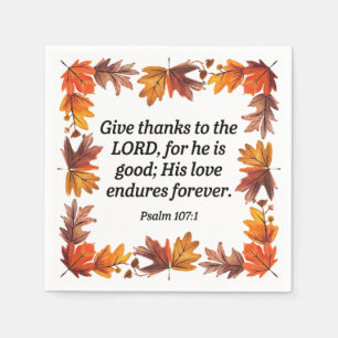 Serviette En Papier Thanksgiving