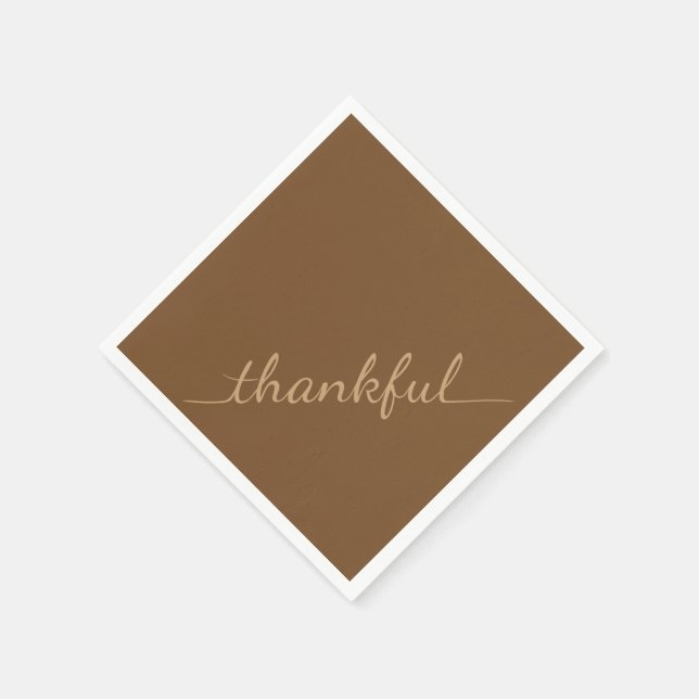 Serviette En Papier Thanksgiving Thanksgiving Papier serviettes (Coin)